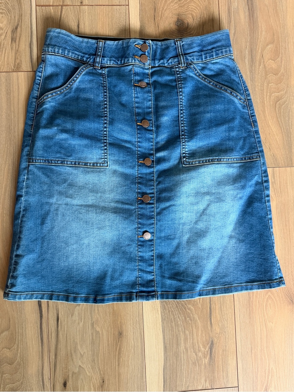 Women’s Denim Skirt Western Style Indigo Poppy